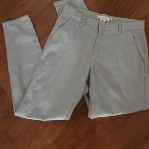 H&M Blue & White Striped Pants
